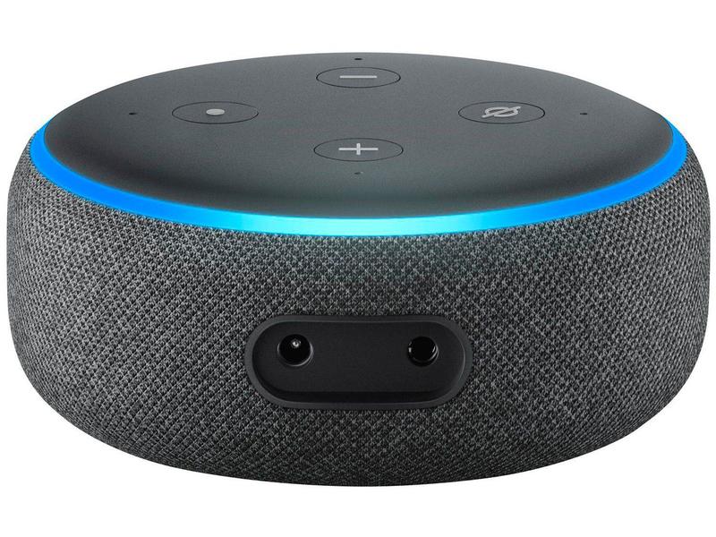 Assitente Virtual Alexa Echo Dot 3 Smart Speak Preto Bivolt